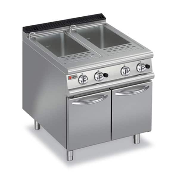 Baron 26+26L double basin gas pasta cooker