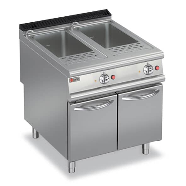Baron 40+40L double basin electric pasta cooker